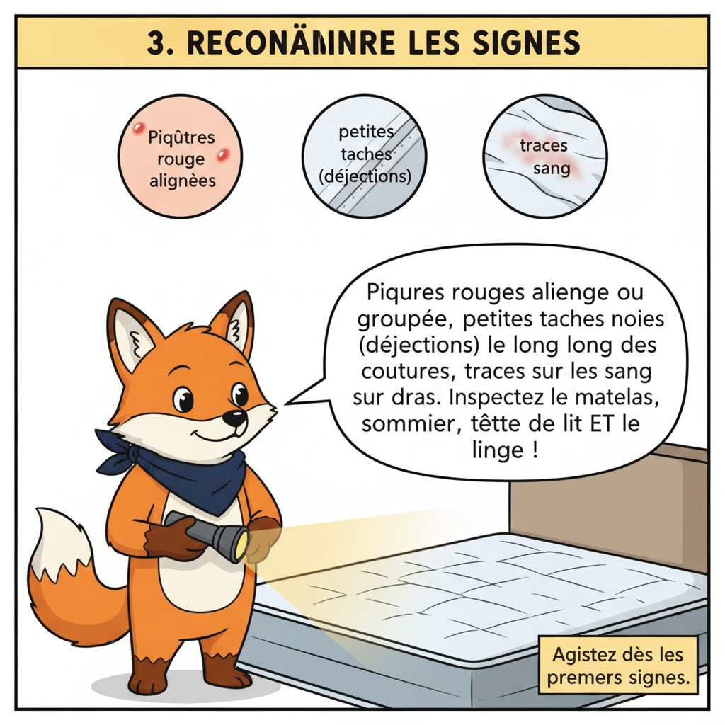 3. Reconnaître les signes