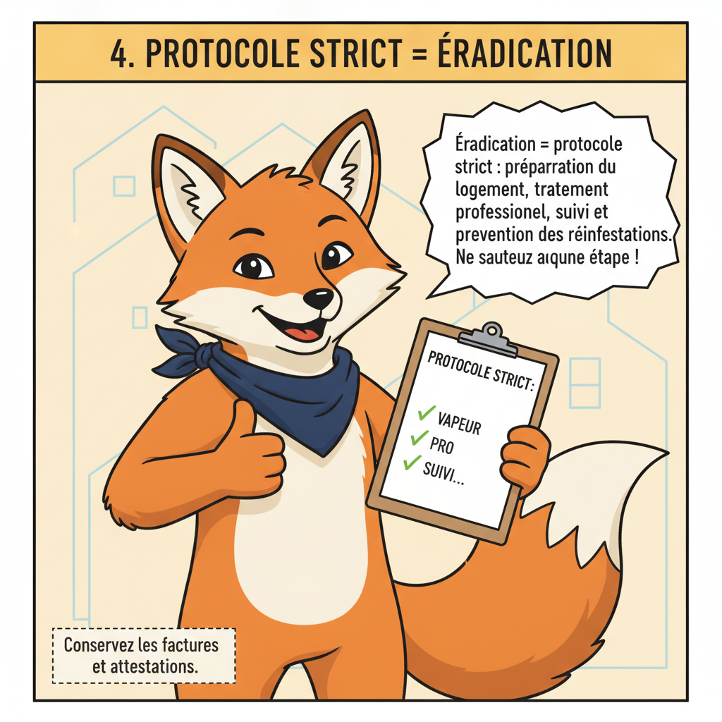 4. Protocole strict = éradication